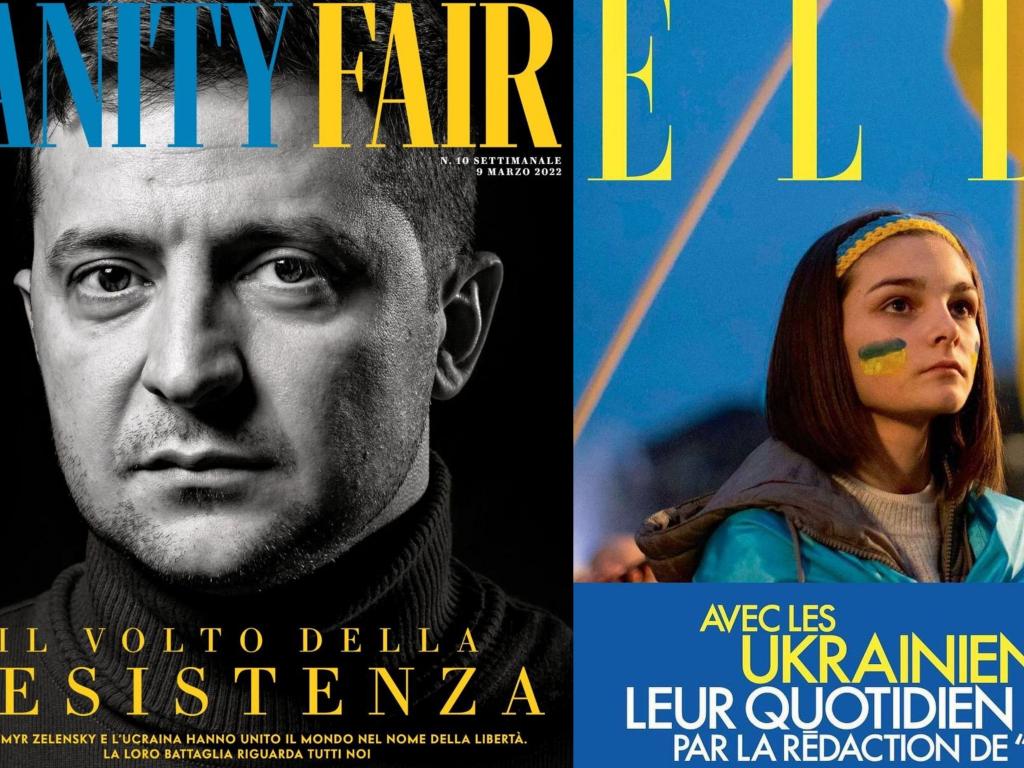 Всемирно известные журналы, поддержавшие Украину на обложках: Vogue, TIME и другие