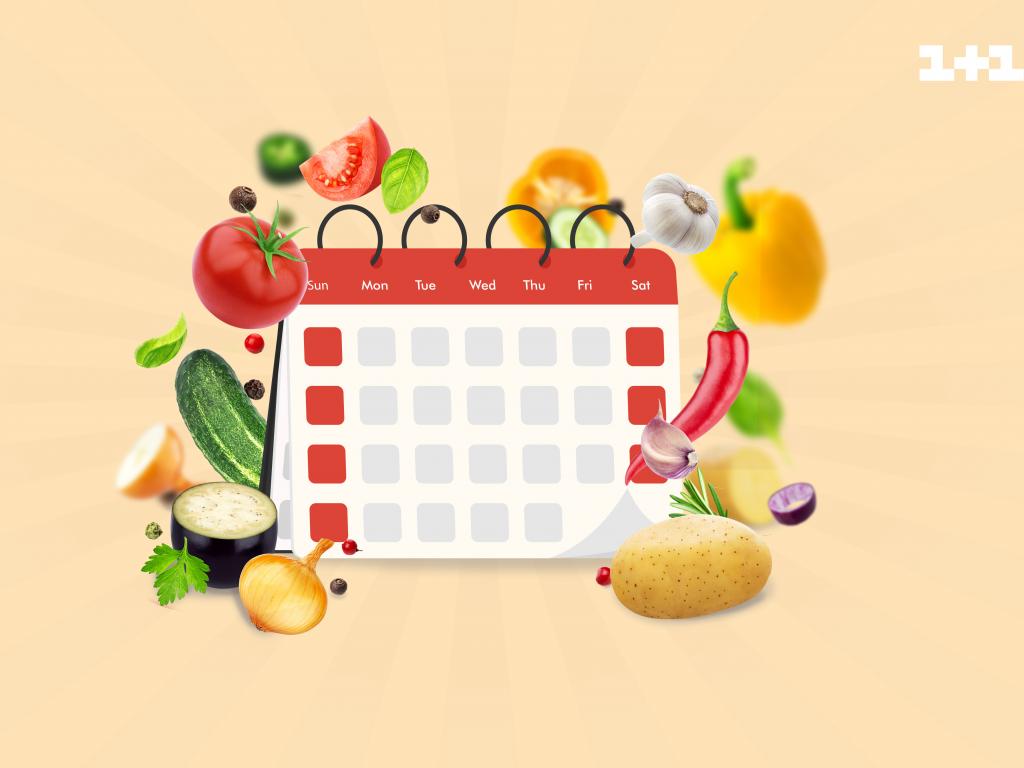Великий пост 2022: календарь питания по неделям и дням
