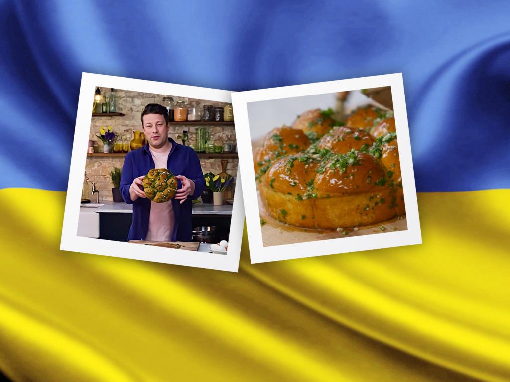 Известный шеф-повар Джейми Оливер выложил на свой YouTube-канал рецепт украинских пампушек: назвал их "невероятным чесночным хлебом"