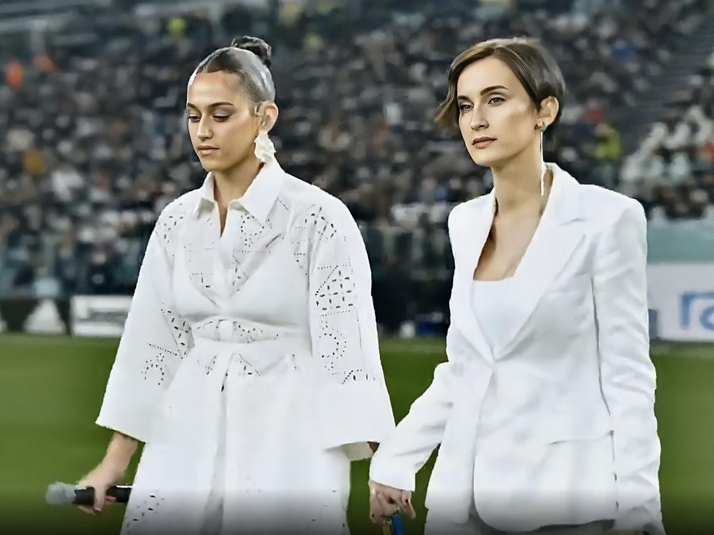 Солістка Go_A та Гайя виконали пісню Джона Леннона Imagine перед футбольним дербі Італії
