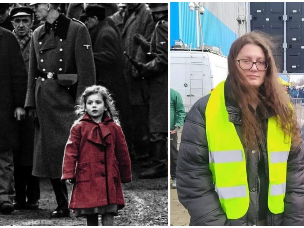 Актриса із фільму «Список Шиндлера» підтримала Україну та допомагає біженцям у Польщі