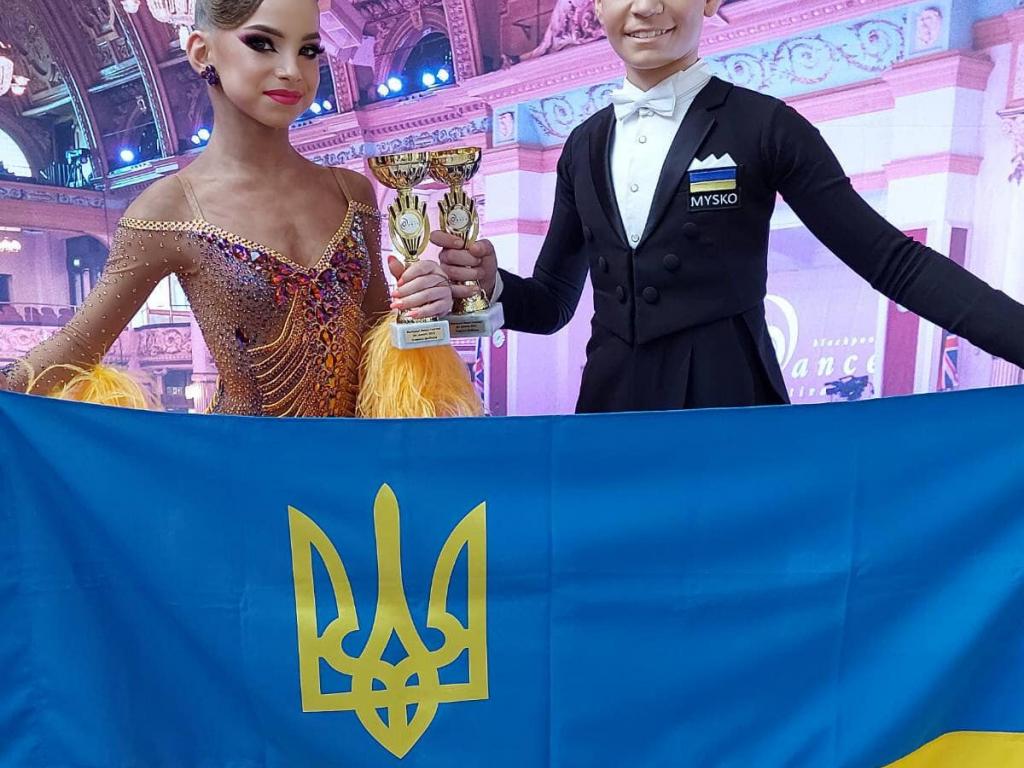 Українці стали тріумфаторами Junior Blackpool Dance Festival 2022 у категорії до 14 років Українці стали тріумфаторами Junior Blackpool Dance Festival 2022 у категорії до 14 років