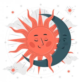 Сонце та Місяць