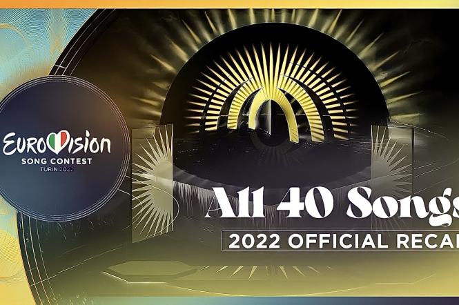 Короткі фрагменти всіх 40 пісень учасників Євробачення-2022 (відео)