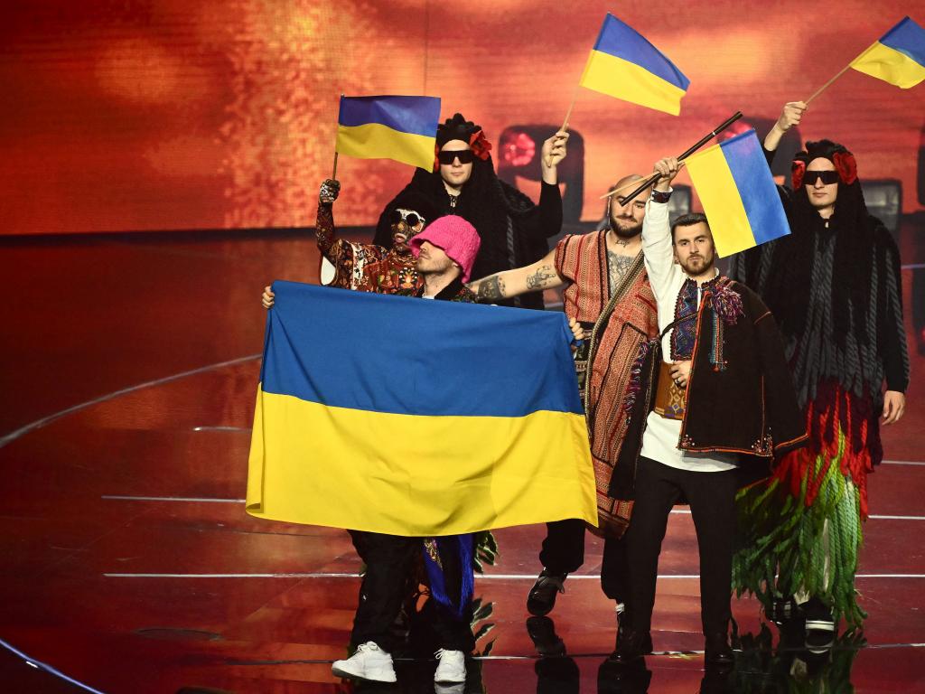 Kalush Orchestra зі сцени фіналу "Євробачення 2022" закликали врятувати бійців з "Азовсталі"