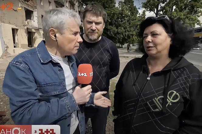 Ведущий 1+1 Константин Грубич рассказал, как сейчас в Харькове местные жители устраивают полевую кухню