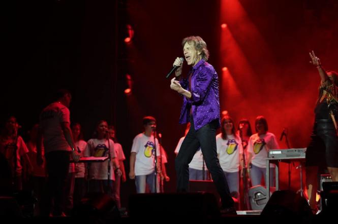 The Rolling Stones заспівали на концерті у Відні хіт з українськими дітьми