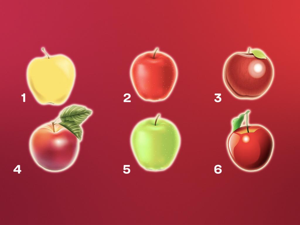 Психологічний тест по картинці з яблуками: що вам допоможе досягти успіху