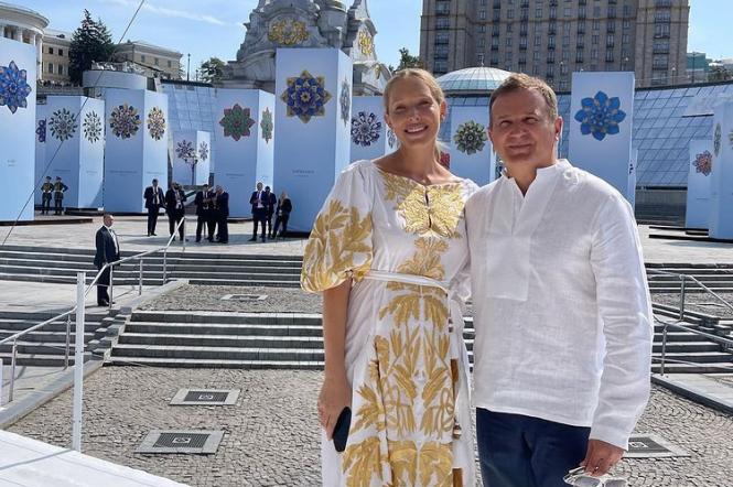 Катя Осадча привітала свого чоловіка Юрія Горбунова із подвійним святом