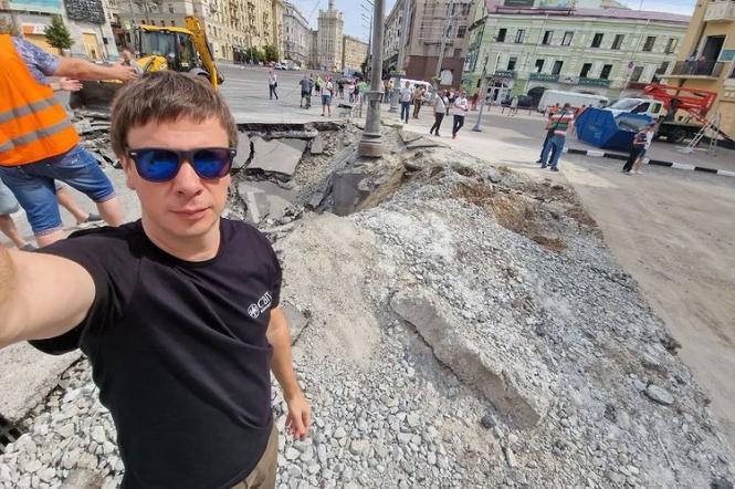 Дмитрий Комаров показал последствия "прилетов" по центру Харькова (фото)