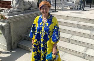 Наталія Нагорна під час пресконференції на Венеційському кінофестивалі: "Дуже важливо, аби голос України чули у світі"