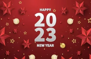 С Новым годом 2023: поздравления в стихах и открытках