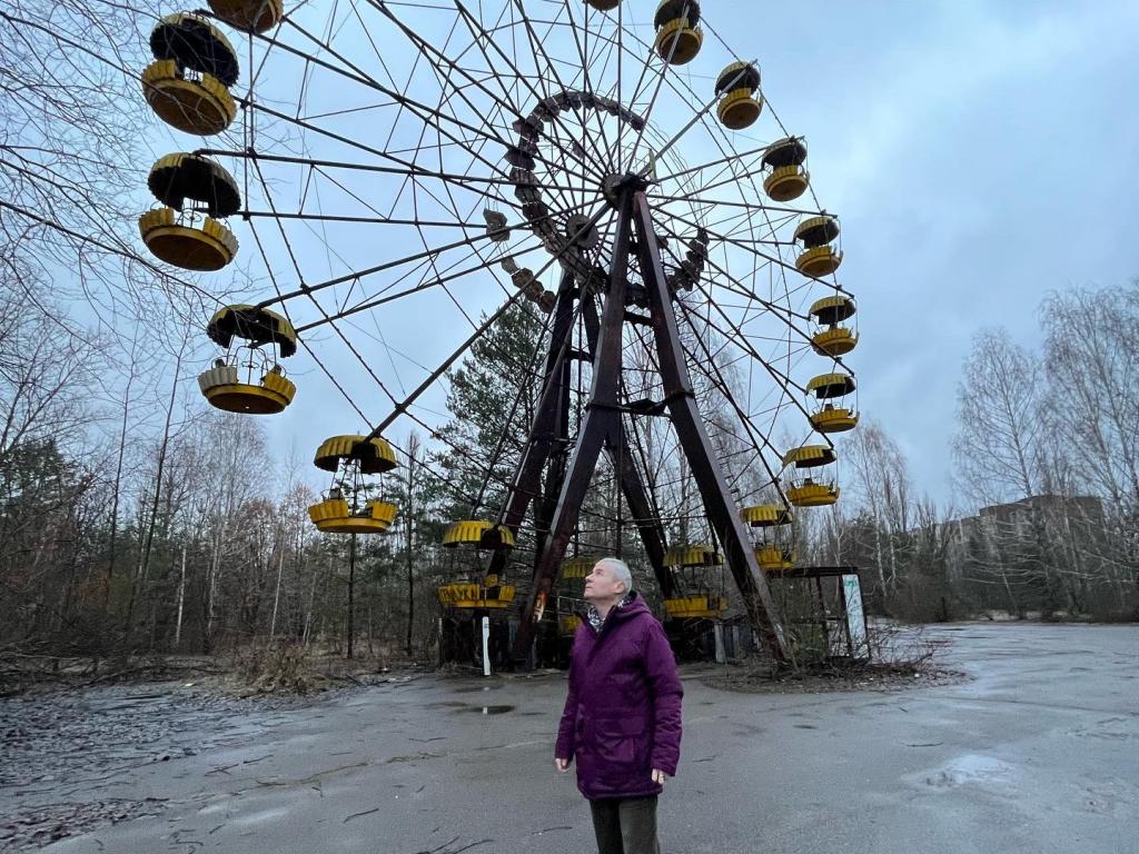 Ведущий «Сніданку з 1+1» Константин Грубич показал, во что превратили Чернобыльскую зону российские оккупанты