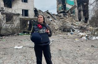 Воєнний кореспондент ТСН Алла Хоцянівська розповіла про військові злочини росії