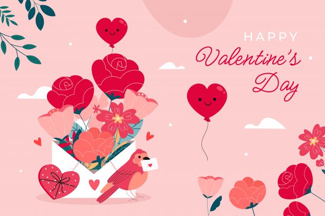С Днем святого Валентина 2023: поздравления в стихах и открытках