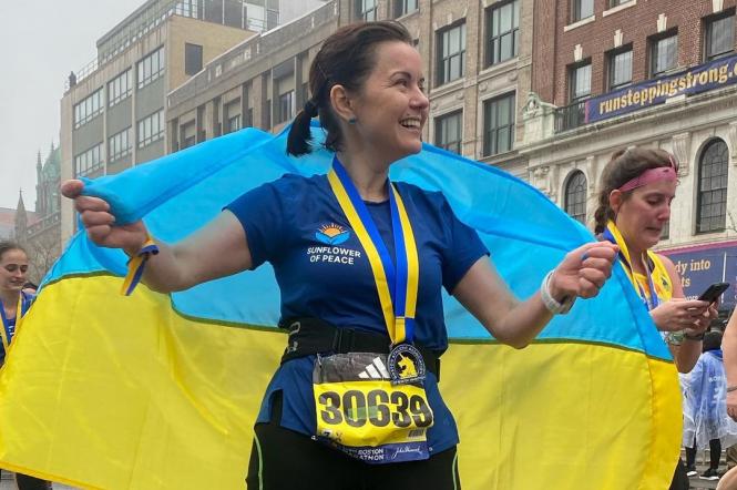 Марічка Падалко розповіла про участь в марафоні в Бостоні — 1+1