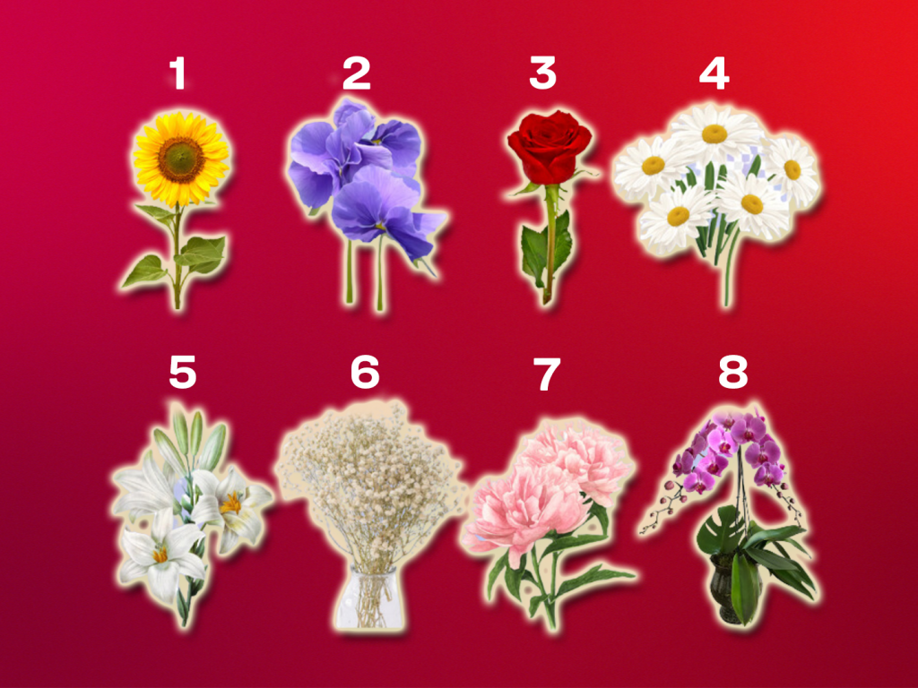 Психологічний тест по картинці — що ваша улюблена квітка говорить про вас — 1+1