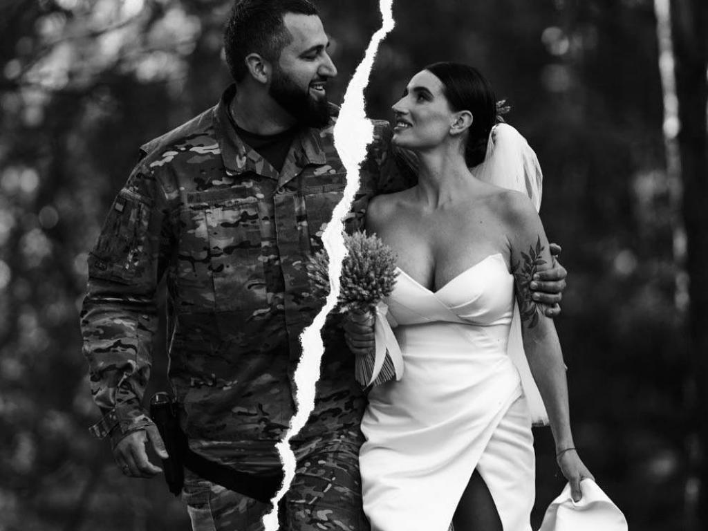 Снайперка Євгенія Емеральд розлучається з чоловіком майже через рік після весілля на фронті
