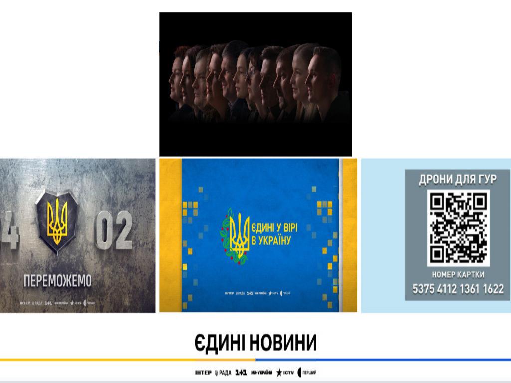 Як телемарафон «Єдині новини» допоміг обороні України і створив 12 соціальних промо-кампаній.