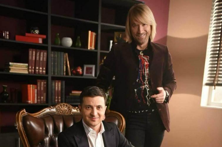 Володимир Зеленський і Олег Вінник
