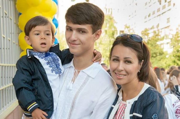 Наталія Мосейчук із синами